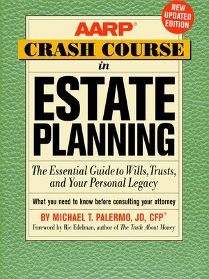 cover image of AARP® Crash Course in Estate Planning